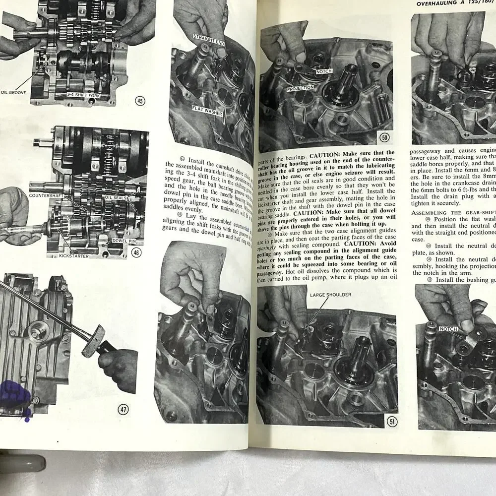 Glenns Honda Two-Cylinder Repair and Tune-Up Guide Harold T Glenn Vintage Book